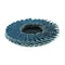 Weiler 2" BobCat Mini Abrasive Flap Disc, Flat (TY27), Type S Mount, 40Z 50933 - alternate 1